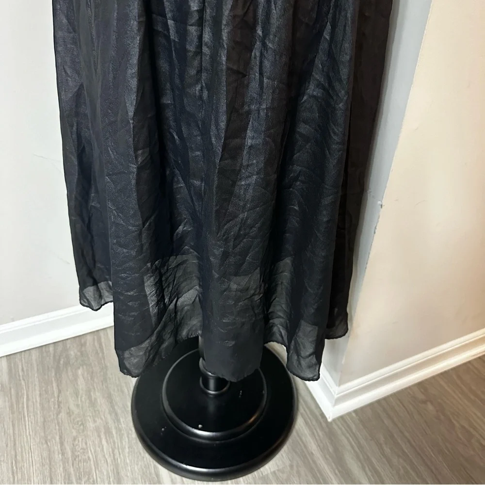 Thalia Sodi Black Asymmetrical Skirt in Size Medium